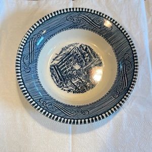 Curriers & Ives Small bowl